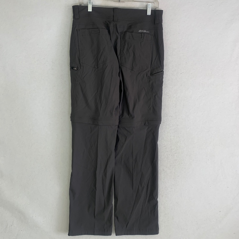 Eddie Bauer First Ascent Convertible Pants Mens 30x32 Gray Hiking Cargo Outdoors - Picture 3 of 10